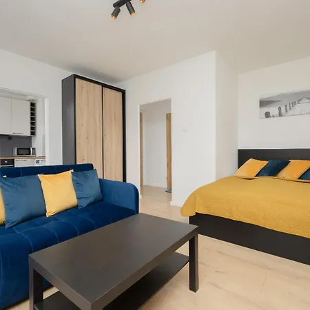 Bright Studio For 4 People In Warsaw By Noclegi Renters Eksteriør bilde